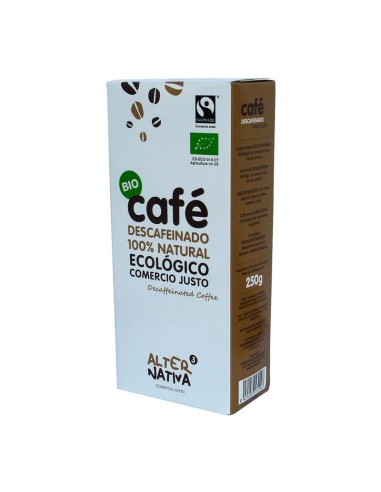 Cafe descafeinado molido bio 250 g Alternativa 3