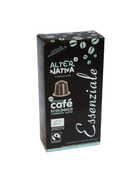 Cafe essenziale en capsulas bio 5.5g 10 unidades Alternativa