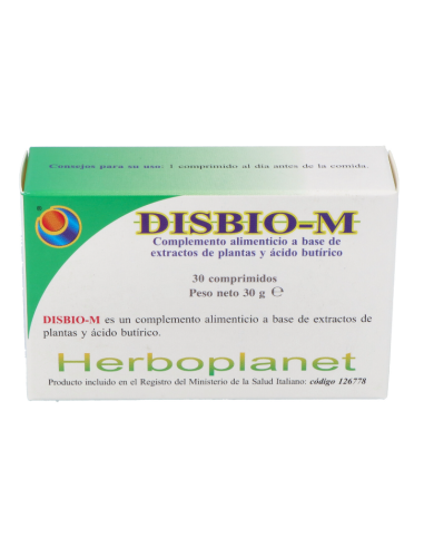 Disbio-M  30 G, 30 Comprimidos de Herboplanet