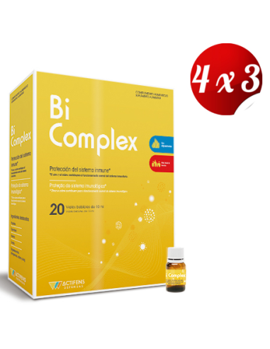 Pack 4x3 Bi Complex 20 Viales de Herbora