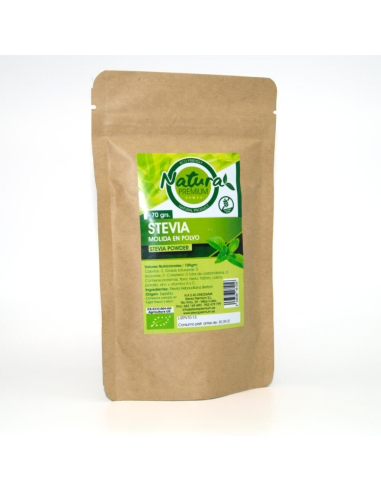 Stevia Molida En Polvo 70 Gr de Oro De Los Andes
