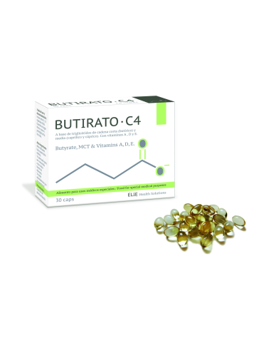 Butirato C4 30 Cápsulas  Elie Health Solutions