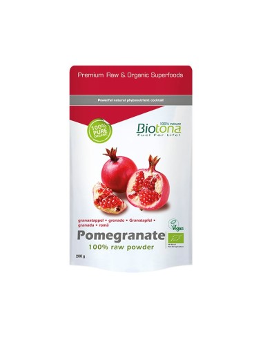 Semillas Granada - Pomegranate Semillas Raw 200 de Biotona