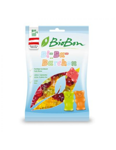 Caramelos de Ositos de Goma Con Zumo de Fruta Bio 100 gr