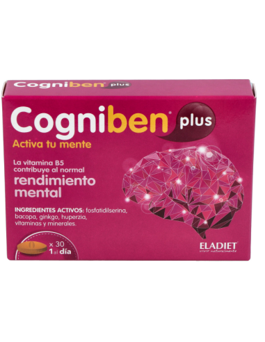 Cogniben Plus 30 Comprimidos de Eladiet