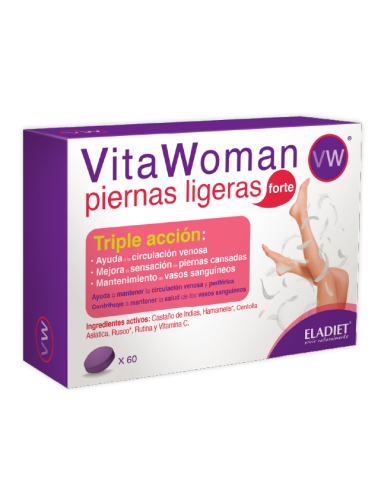 Vita Woman Piernas Ligeras Forte 60 Comprimidos de Eladiet
