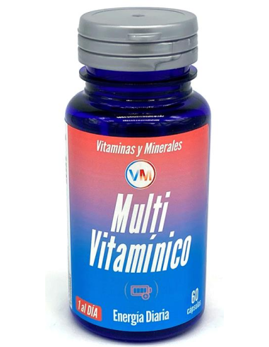 Multi vitaminico 60 capsulas vitaminas y minerales de ynsadiet