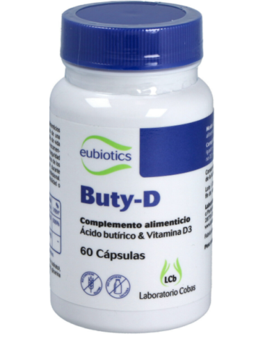 Eubiotics Buty-D 60 capsulas de Cobas