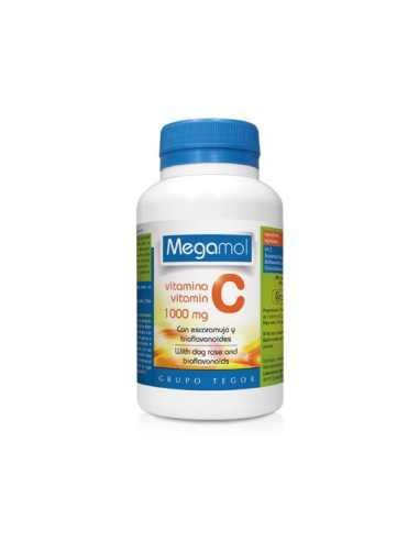 Megamol Vitamina C 100 Comprimidos de Tegor