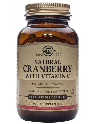 Arándano Rojo con Vitamina C  60 cápsulas vegetales Solgar