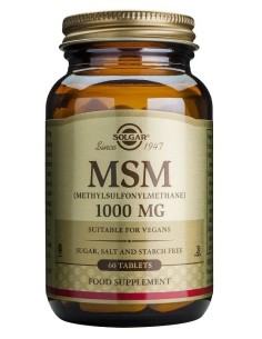 MSM 1000 mg  60 comprimidos Solgar