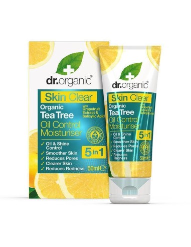Skin Clear Crema Hidratante Control de Dr Organic