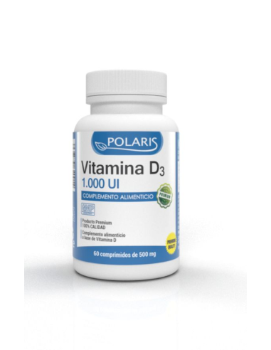 Vitamina D3 1000Ui 60 Comprimidos Polaris