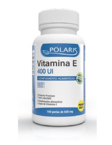 Vitamina E 400Ui Natural 100 Perlas Polaris