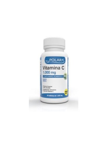 Vitamina C 1000Miligramos 50 Comprimidos Polaris