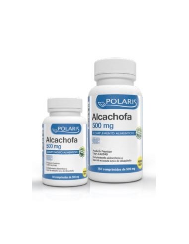 Alcachofa 500Miligramos 150 Comprimidos Polaris