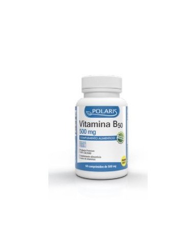 Vitamina B50 500Miligramos 60 Comprimidos Polaris