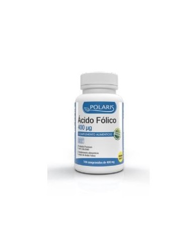 Acido Folico 400Microgramos 100 Comprimidos Polaris