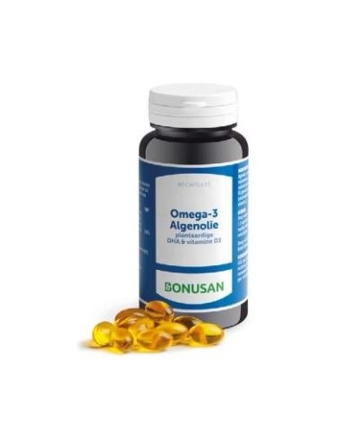 Aceite De Algas Omega 3 60 Cápsulas  Bonusan