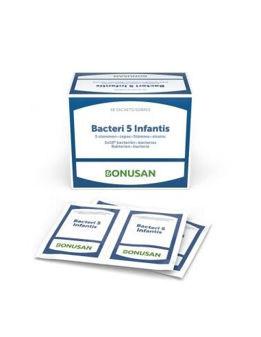 Bacteri 5 Infantis 28 Sobres Bonusan
