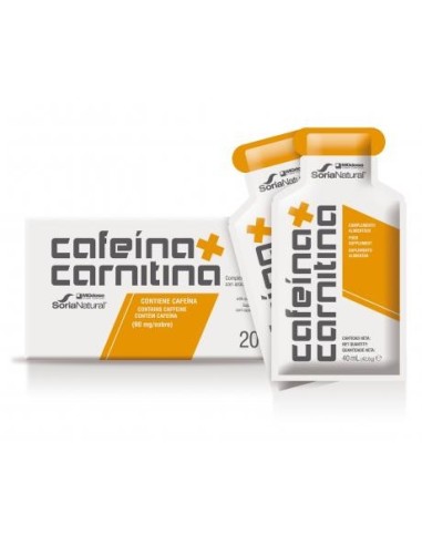Pack de 2 ud Cafeina + Carnitina 20 sobres de Mg Dose