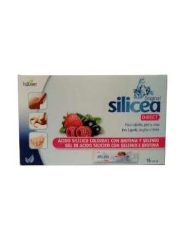 Silicea Direct + Biotina Estuche 15 sobres de 15 ml de Dimefar