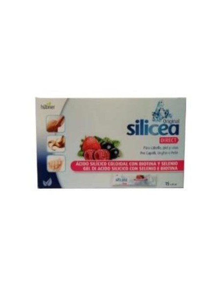 Silicea Direct + Biotina Estuche 15 sobres de 15 ml de Dimefar