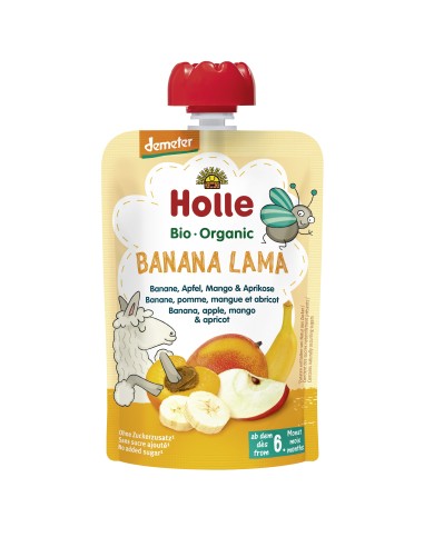 Smoothie Banana Lama Platano 6Meses 100 Gramos Demeter Holle