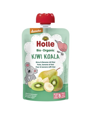 Smoothie Kiwi Koala Pera-Platano 8Meses 100 Gramos Dem Holle