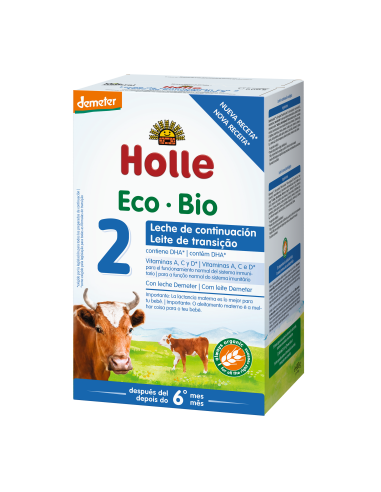 Leche De Continuacion 2 +6 Meses 600G (Vaca) de Holle