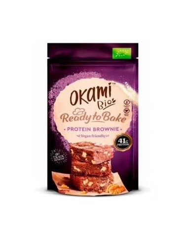 Preparado Para Brownie Con Proteina 186G Bio Vegan Okami Bio