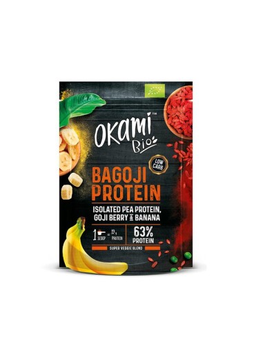 Proteina De Guisante-Banana-Goji 500G Bio Sg Vegan Okami Bio