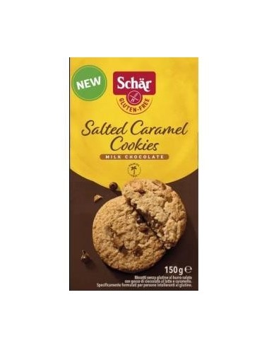 Salted Caramel Cookies Galletas 150 Gramos Sg Schar