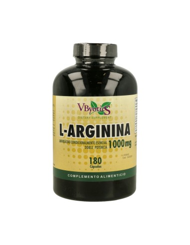 L-Arginina 1000 mg 180 Cápsulas Vbyotics