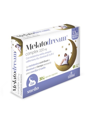 Melatodream® 320 mg. 30 capsulas vegetales. de Nature Essential