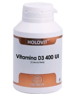 Holovit Vitamina D3 400 Ui (Colecalciferol) 180 Cáp. de Equisalud