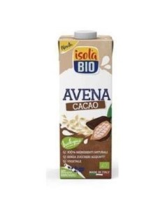 Bebida Vegetal De Avena Y Cacao 1Lt 6Uds. Bio S/A Isola