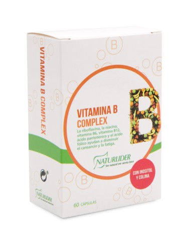 Vitamina B Complex 60 Vcaps de Naturlider