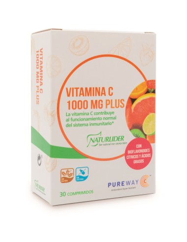 Vitamina C 1000 Mg Plus  30 Comp de Naturlider