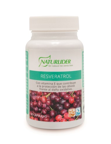 Resveratrol 60 Vcaps de Naturlider