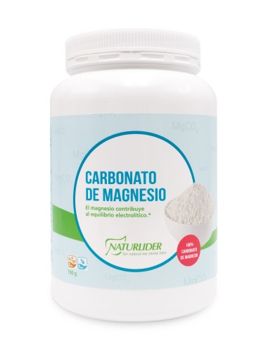 Carbonato Magnesio 150 G de Naturlider