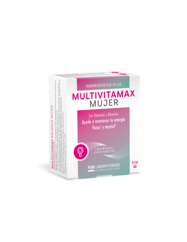 Multivitamax Mujer 30 capsulas de Fdb