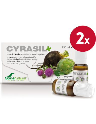 Pack 2 ud Cyrasil 15 viales de Soria Natural