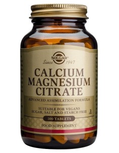 Calcio Magnesio Citrato  50 comprimidos Solgar