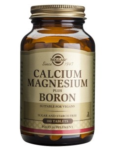 Calcio Magnesio con Boro  100 comprimidos Solgar