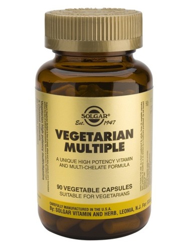 Múltiple para Vegetarianos (veganos)  90 cápsulas vegetales Solgar