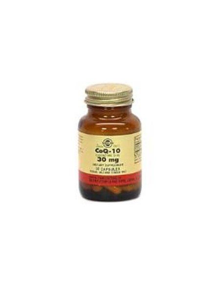CoQ10 120 mg  30 cápsulas vegetales Solgar