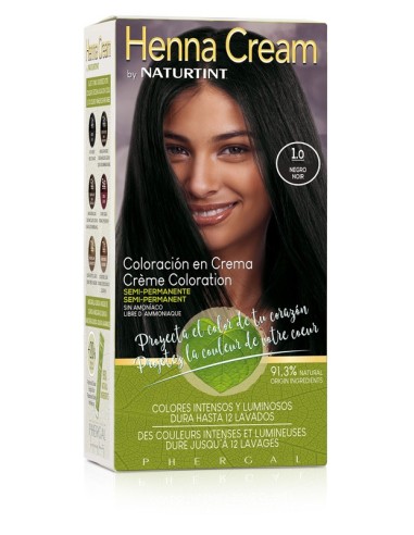 Naturtint Henna Cream 1.0 Negro Naturtint