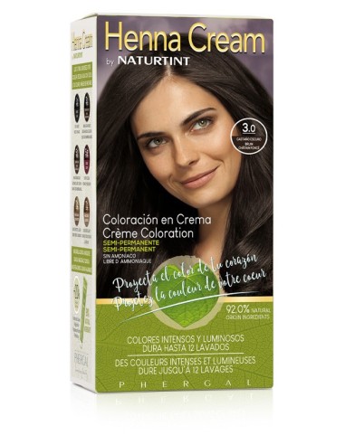 Naturtint Henna Cream 3.0 Castaño Oscuro Naturtint