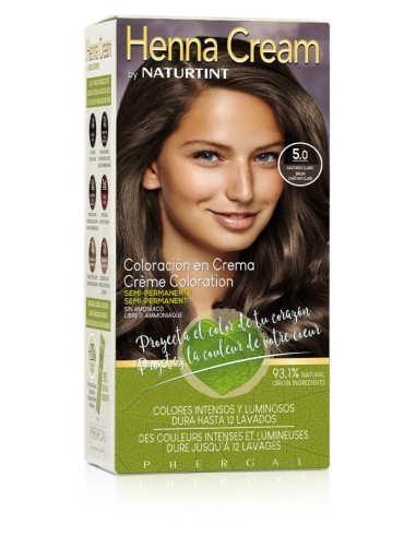 Naturtint Henna Cream 5.0 Castaño Claro Naturtint